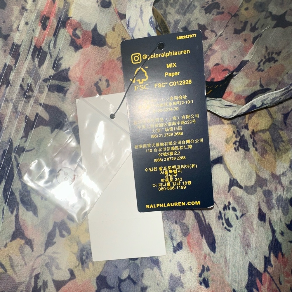 Polo Ralph Lauren floral blouse - Picture 5 of 7